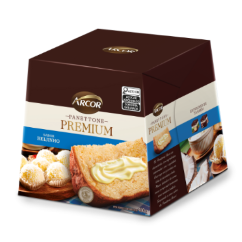 Panettone Arcor Premium Sabor Beijinho 430G