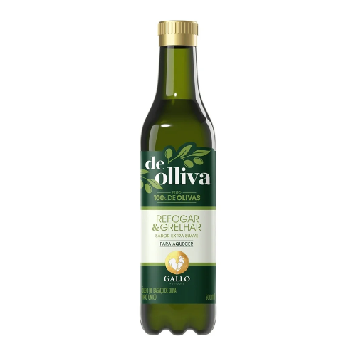 Óleo Composto Oliva Tipo Único Refogar e Grelhar - Garrafa Pet 500ML