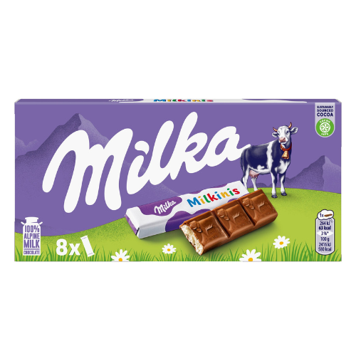 Chocolate Milka Milkinis 87,5G