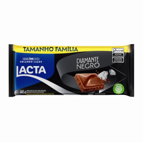 Chocolate Lacta Diamante Negro 145G
