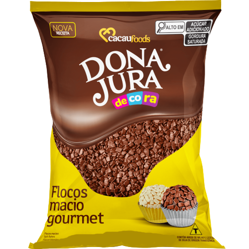 Flocos Macio Gourmet Dona Jura - Pacote com 1,005KG