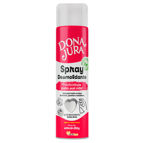 Desmoldante Alimentício Dona Jura - Spray 400ML