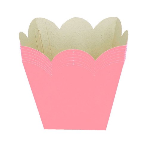Cachepot de Papel Rosa - Pacote com 8UN