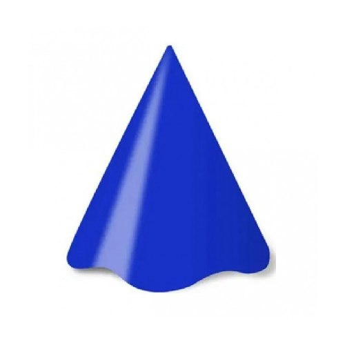 Chapéu de Festa Azul Escuro - Pacote com 8 UN