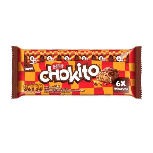 Chocolate Nestlé Chokito - Pacote com 114G