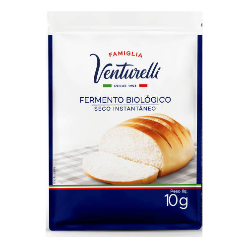 Fermento Biológico Seco Instantâneo Venturelli - Pacote com 10G