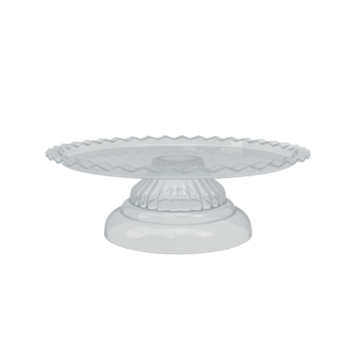 Boleira Slim Pequena Cor Cristal 18CM