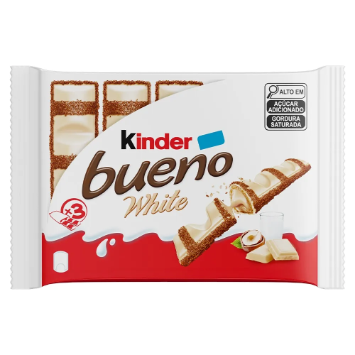 Kinder Bueno White - Pacote com 117G