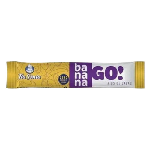 Barra Tia Sônia Banana Go Nibs de Cacau 22G