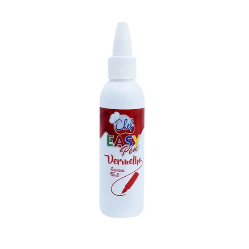 Caneta Easy Pen Iceberg Vermelho - Embalagem com 60G