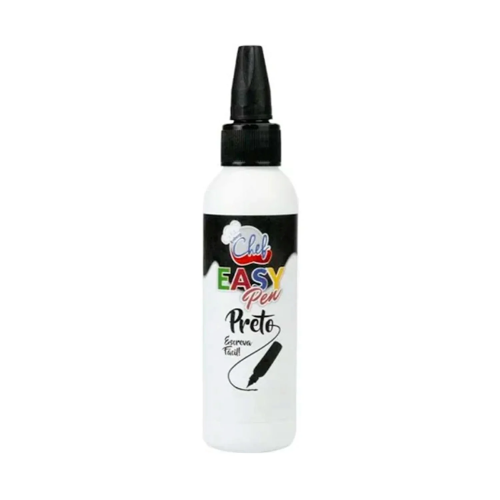Caneta Easy Pen Iceberg Preto - Embalagem com 60G