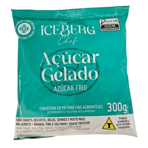 Açúcar Gelado Iceberg - Pacote com 300G