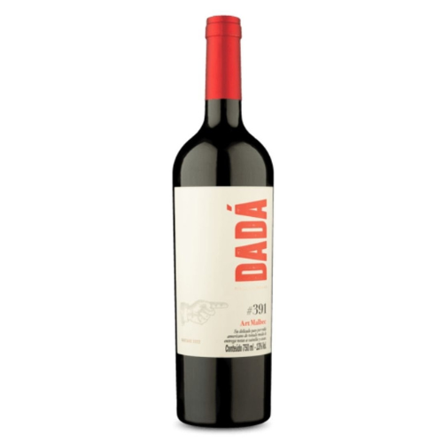 Vinho Tinto Argentino Dadá Malbec - Garrafa com 750ML