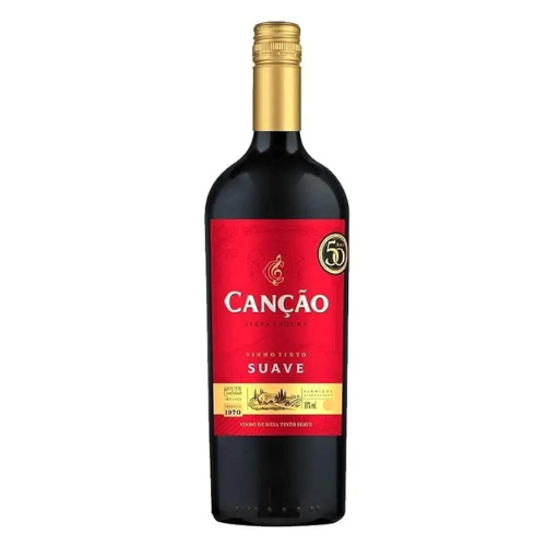 Vinho Canção Tinto Suave - Garrafa com 750ML