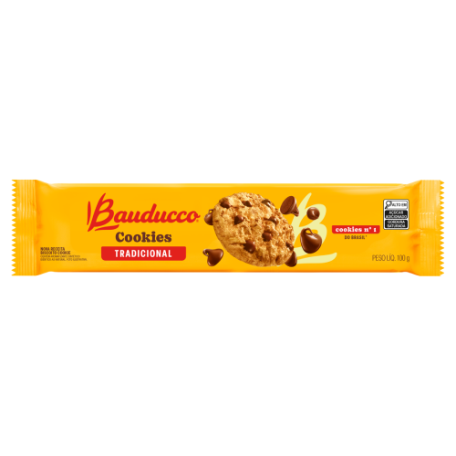 Cookie Tradicional Bauducco - Pacote com 100G