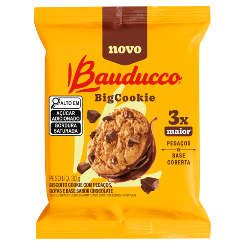 Big Cookie Bauducco - Pacote com 30G