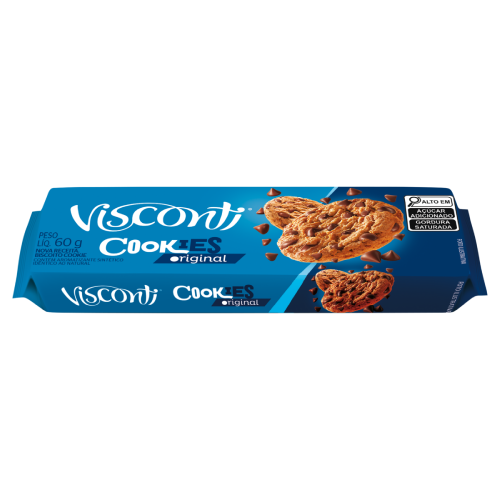 Cookie Original Visconti - Pacote com 60G