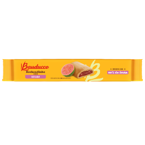 Recheadinho Sabor Goiaba Bauducco - Pacote com 112G