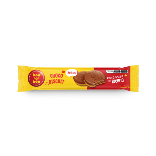 Biscoito Recheado Bon o Bon Arcor Original – Pacote com 76g