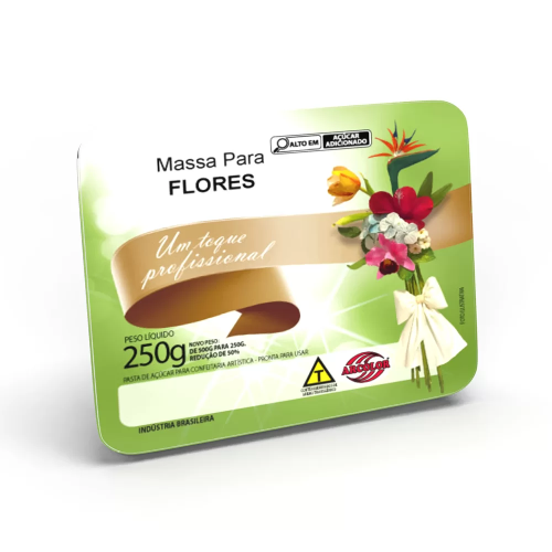 Massa Branca Para Flores Arcólor - Pacote com 250G