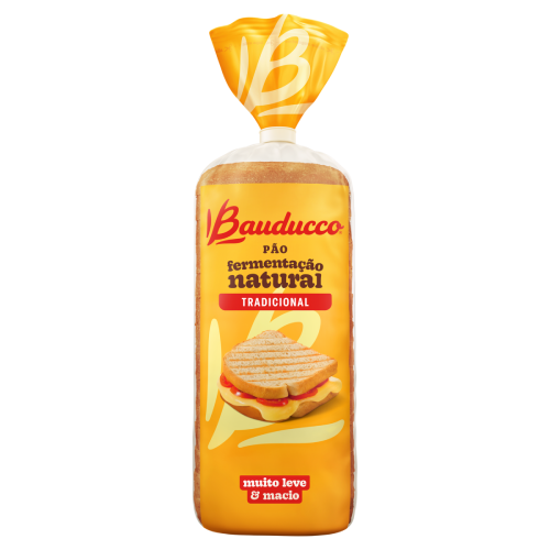 Pão de Forma Tradicional Bauducco - Pacote com 390G