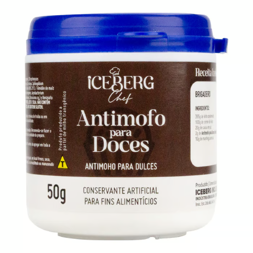 Antimofo Para Doces - Pote com 50G