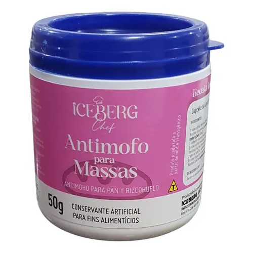 Antimofo Para Massas Iceberg - Pote com 50G