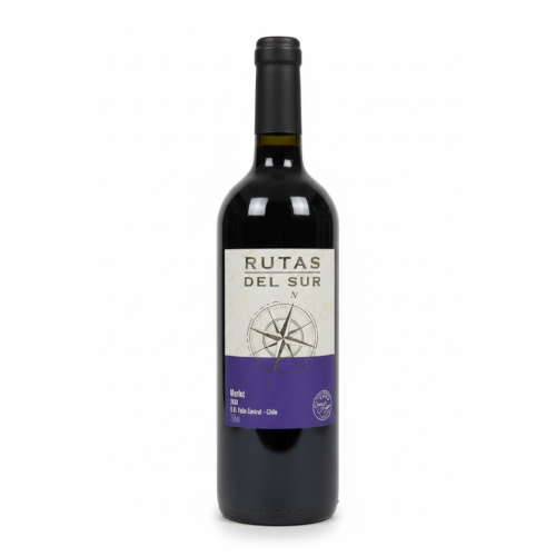 Vinho Rutas Del Sur Merlot - Garrafa com 750ML