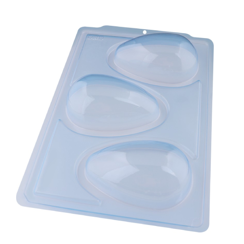 Forma De Acetato Especial BWB Ovo Liso Casca Fina 250G (3686) com 1un