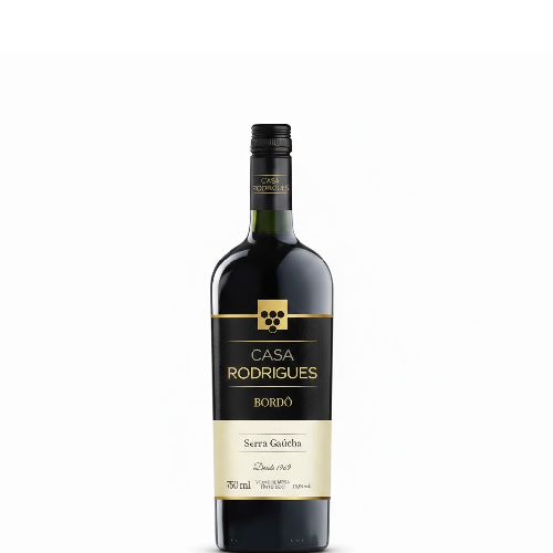 Vinho Casa Rodrigues Tinto Seco Bordô - Garrafa com 750ML