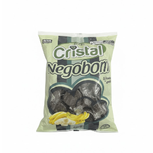 Doce de Banana Cristal Nego Bom - Embalagem com 1KG