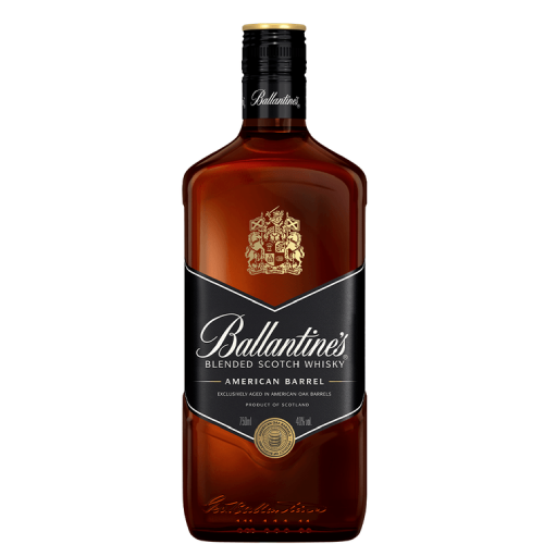 Whisky Ballantines American Barrel Blended Scotch - Garrafa com 750ML