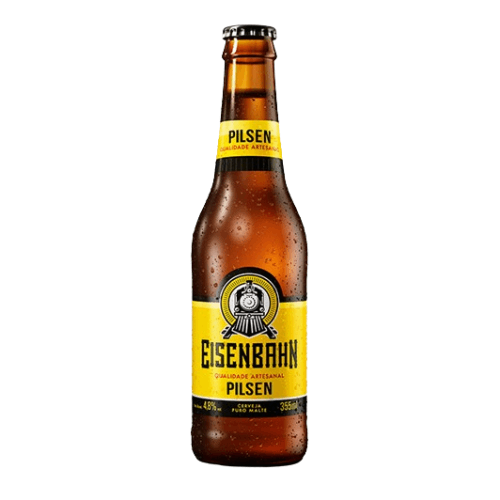 Cerveja Eisenbahn Pilsen Long Neck - Garrafa com 355ML