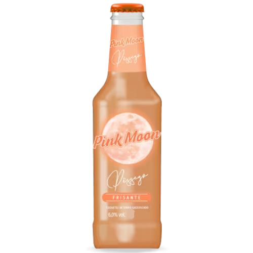 Frisante Pink Moon Pêssego - Garrafa com 750ML
