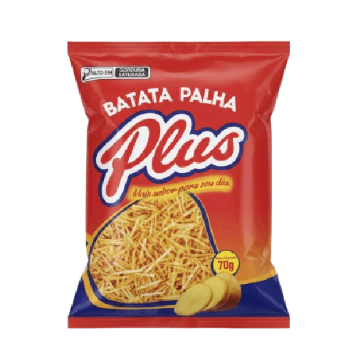 Batata Palha Plus - Pacote com 70G