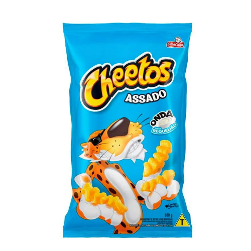 Salgadinho Cheetos Onda Sabor Requeijão - Pacote com 160G