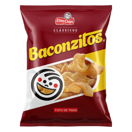 Salgadinho Baconzitos - Pacote com 86G