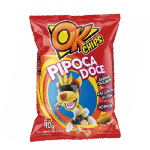 Pipoca Doce Ok - Pacote com 90G