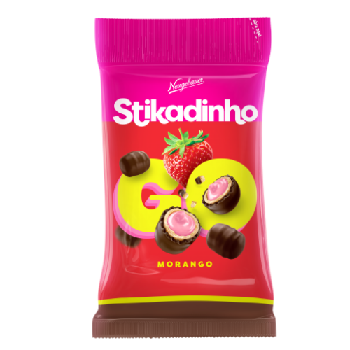 Chocolate Stikadinho Go - Embalagem com 40G