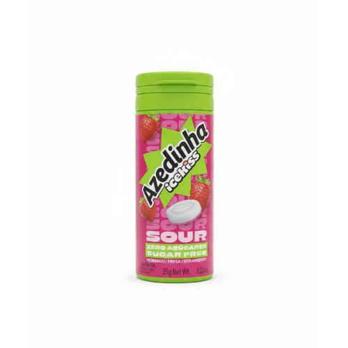 Pastilha Azedinha Sabor Morango - Embalagem com 35G