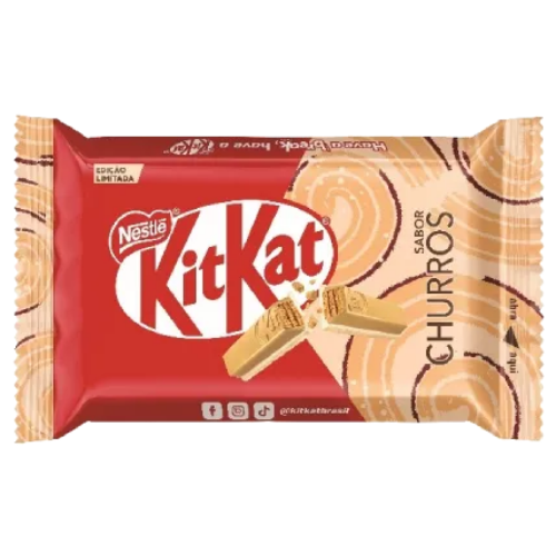 Chocolate KitKat Sabor Churros - Embalagem com 41,5G