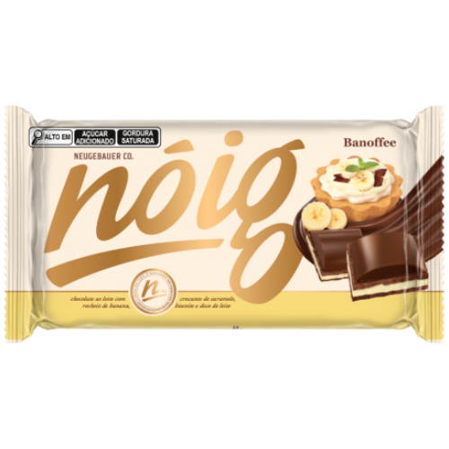 Chocolate Neugebauer Nóig Banoffee - Embalagem com 70G