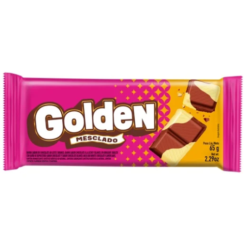 Chocolate Golden Mesclado - Embalagem com 65G