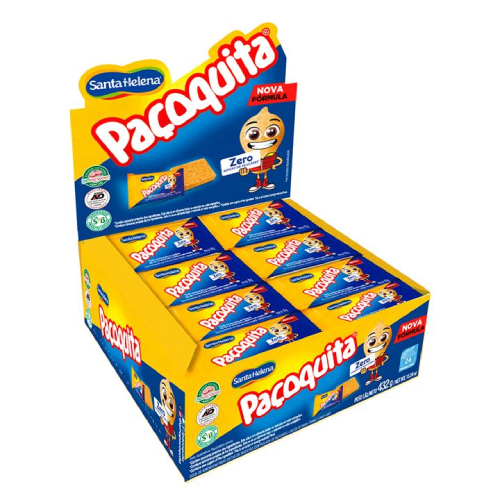 Paçoca Paçoquita Zero Açúcar - Embalagem com 432G