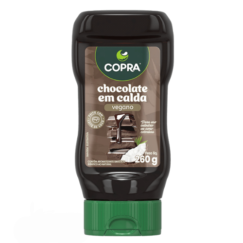 Chocolate em Calda Copra Vegano - Embalagem com 260G