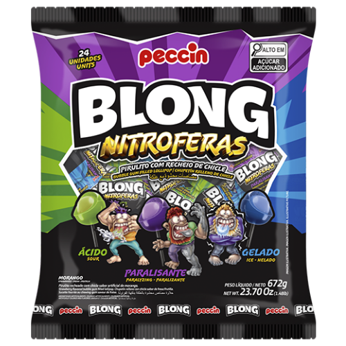 Pirulito Blong Nitroferas - Pacote com 672G