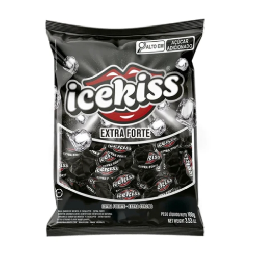 Bala Dura Cory Icekiss Extra Forte - Embalagem com 100G