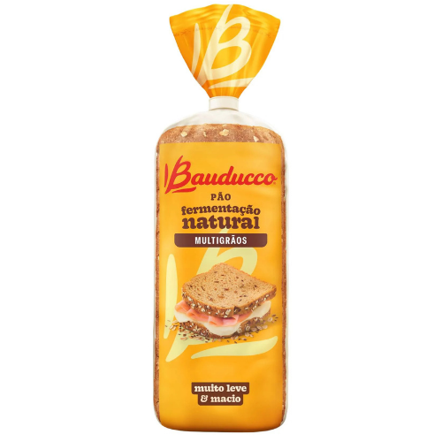 Pão de Forma Multigrãos Bauducco - Pacote com 390G