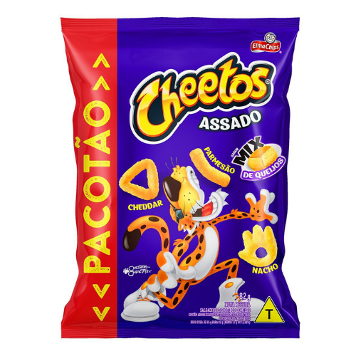Salgadinho Cheetos Mix de Queijos - Pacote com 82G