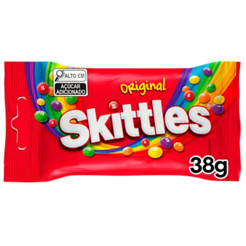 Bala Skittles Original - Embalagem com 38G